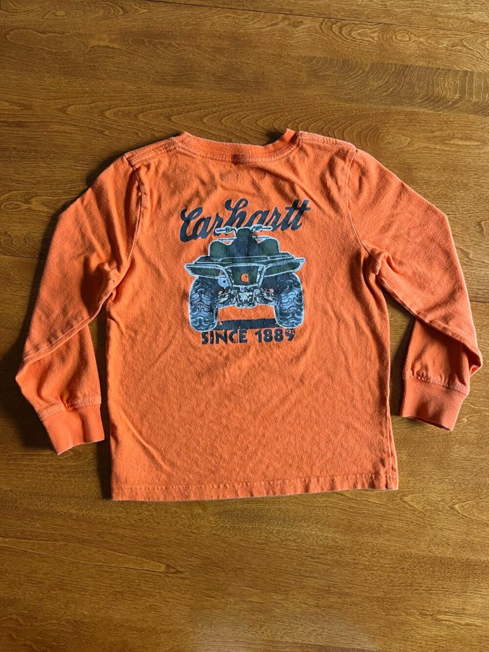 Carhartt orange "Built for the Trails" shirt 5 - Picture 6 of 6